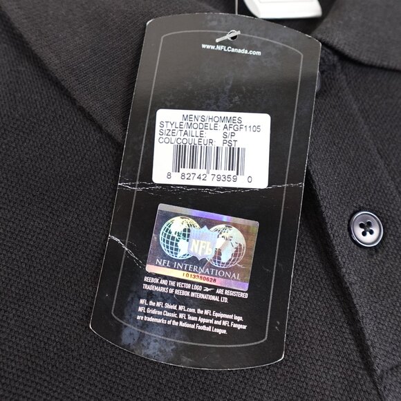 Reebok Pittsburgh Steelers NFL Team Shirt Size Small / Medium Golf Polo - Picture 6 of 9